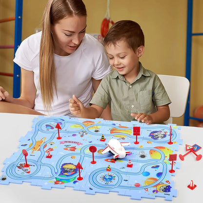 Educational Electric Car Track Set - Smarsty