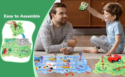 Educational Electric Car Track Set - Smarsty