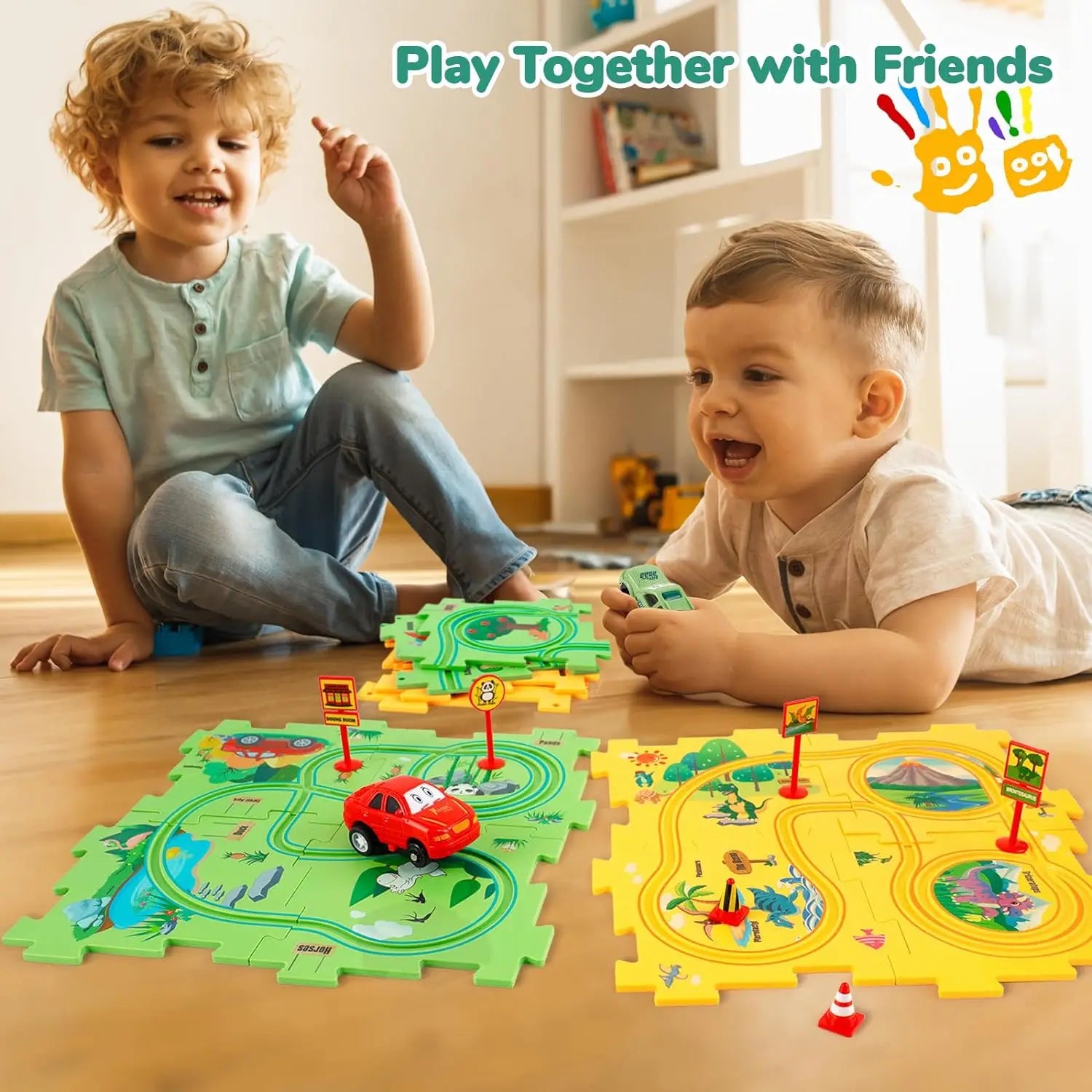 Educational Electric Car Track Set - Smarsty