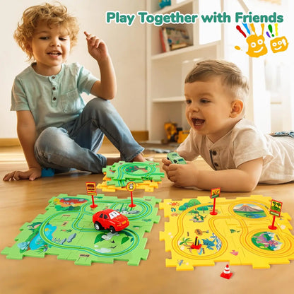 Educational Electric Car Track Set - Smarsty