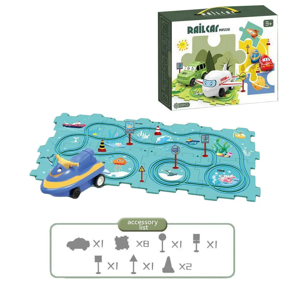 Educational Electric Car Track Set - Smarsty