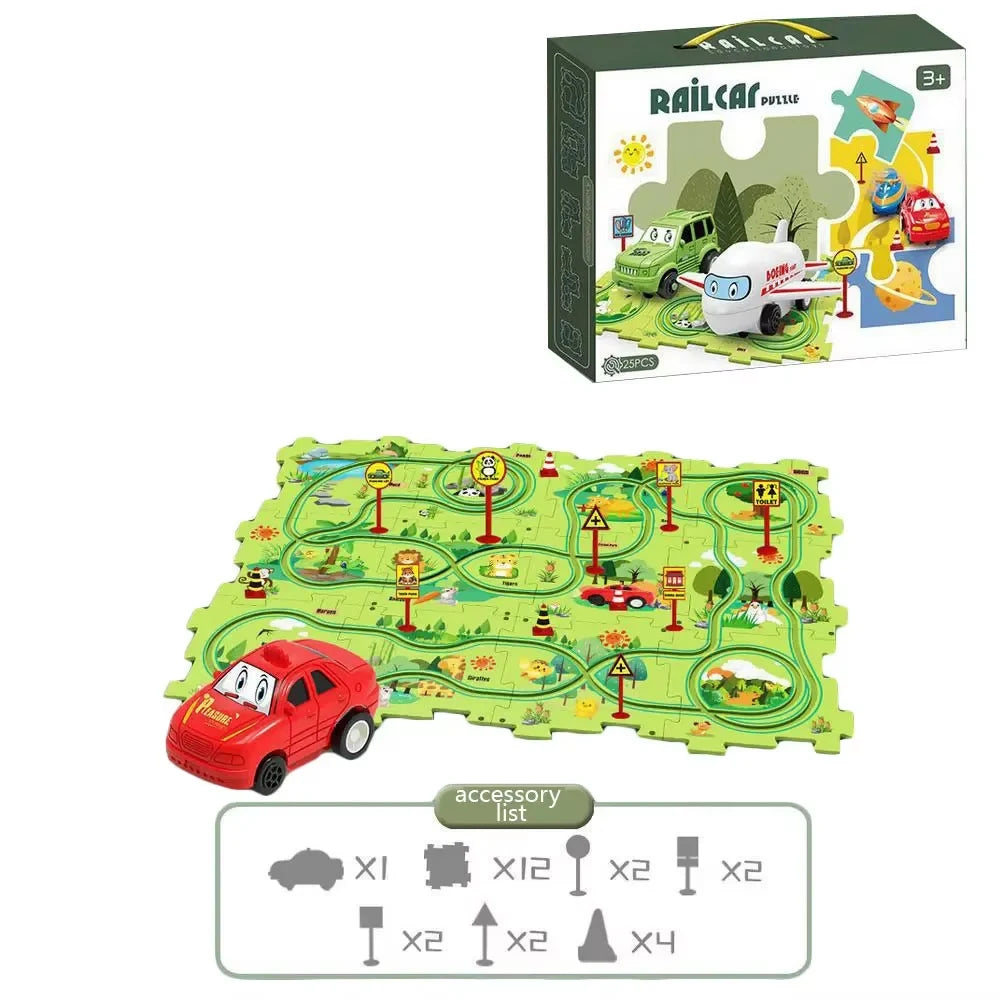 Educational Electric Car Track Set - Smarsty