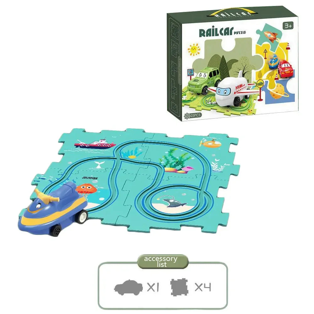 Educational Electric Car Track Set - Smarsty