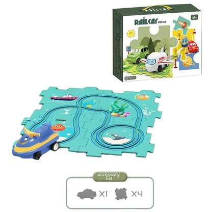 Educational Electric Car Track Set - Smarsty