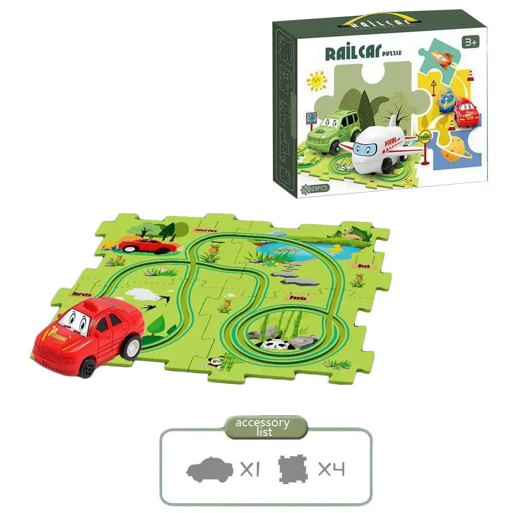 Educational Electric Car Track Set - Smarsty