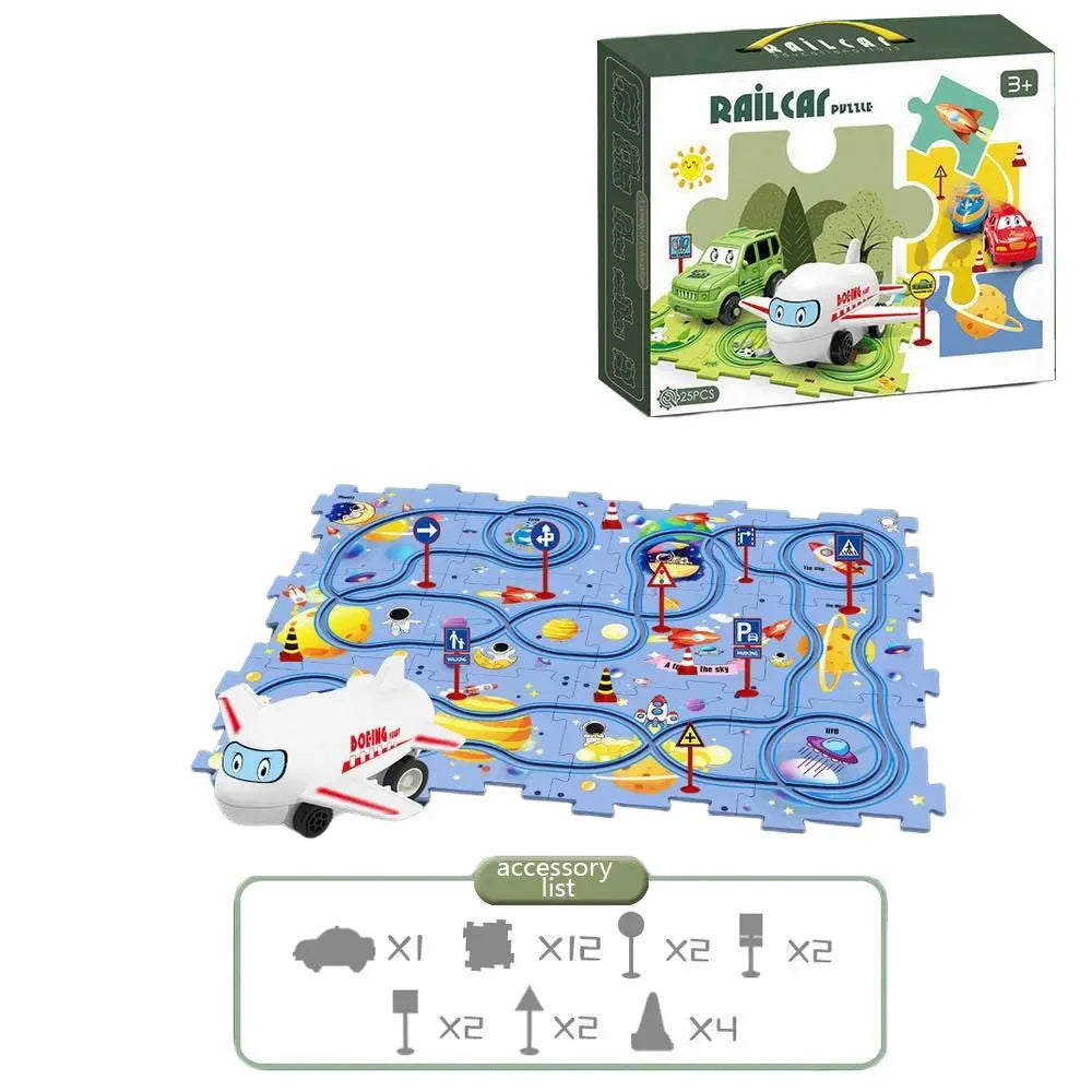 Educational Electric Car Track Set - Smarsty