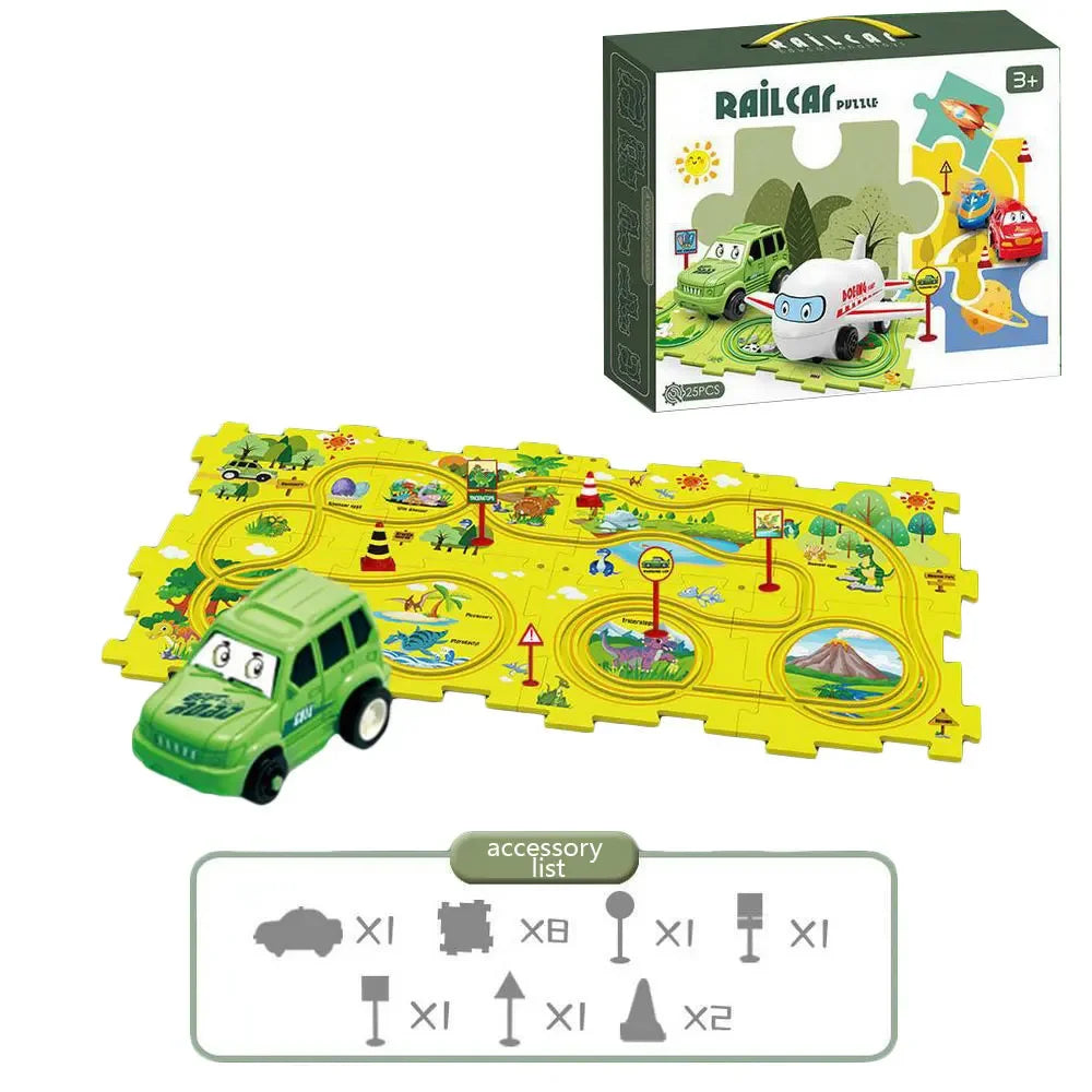 Educational Electric Car Track Set - Smarsty