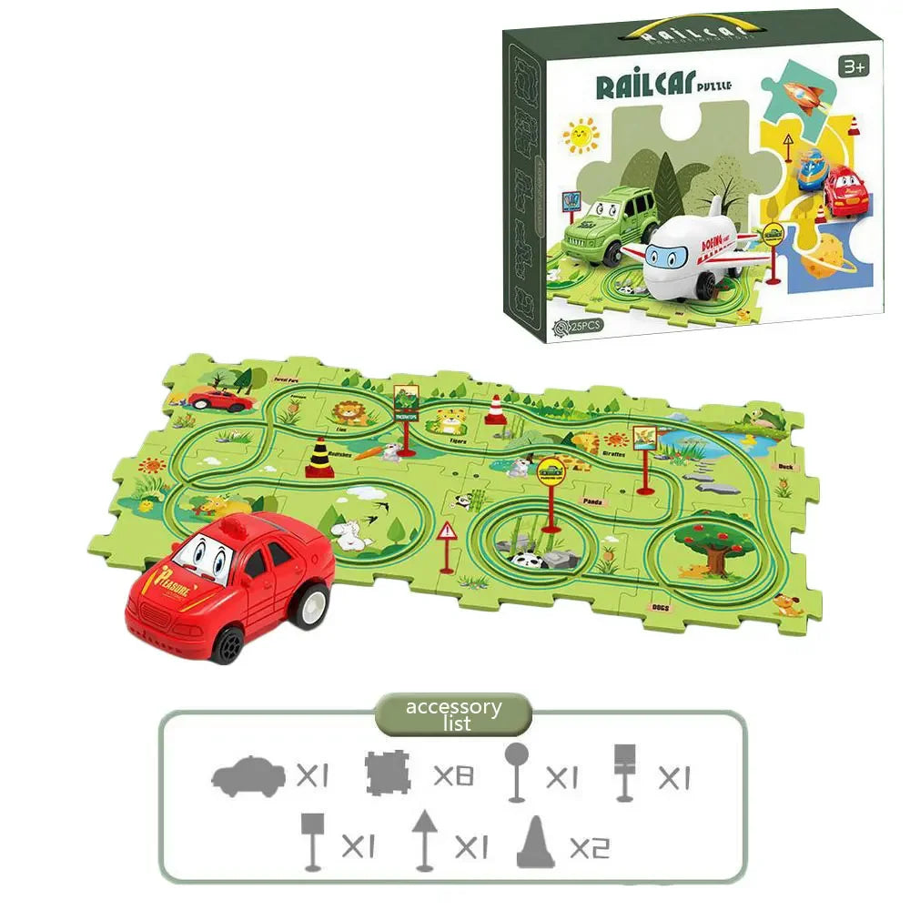 Educational Electric Car Track Set - Smarsty
