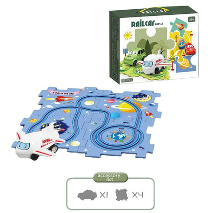 Educational Electric Car Track Set - Smarsty
