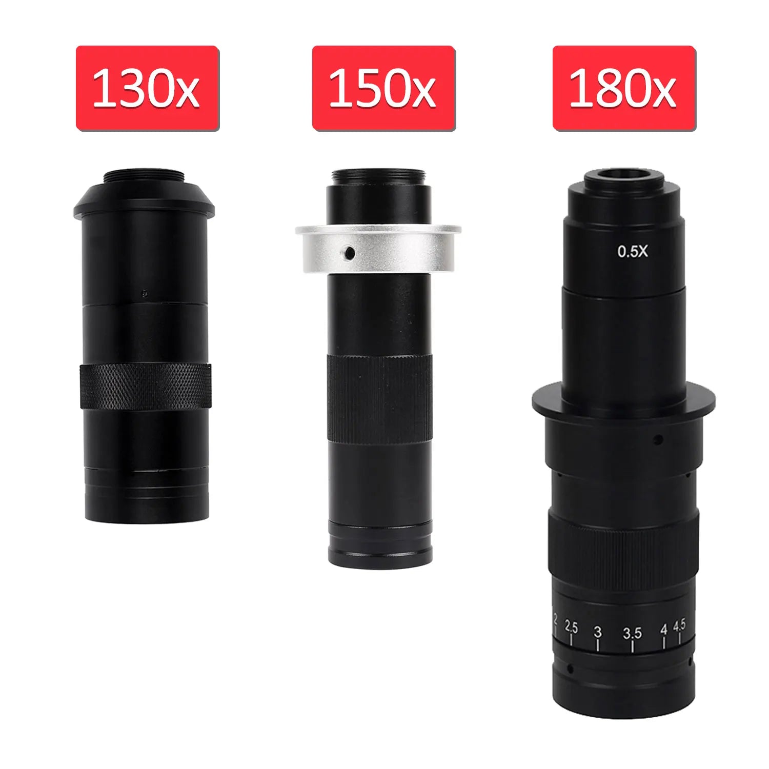 Adjustable 180X Video Microscope Lens for Enhanced Zoom - Smarsty