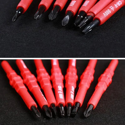Insulated Electrician Tool Kit with Ergonomic Handle - Smarsty