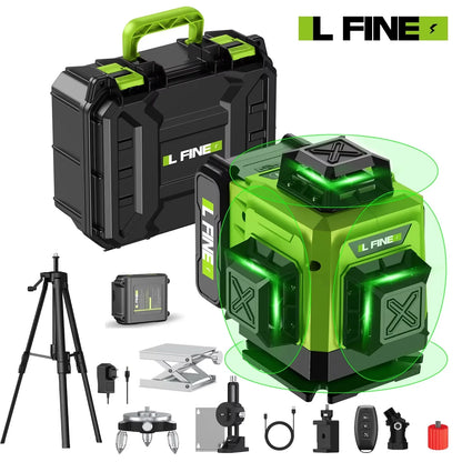 Lfine 4D 16 Lines Laser Level with Tripod - Smarsty
