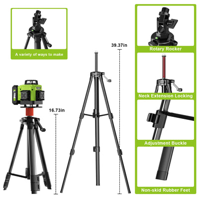 Lfine 4D 16 Lines Laser Level with Tripod - Smarsty