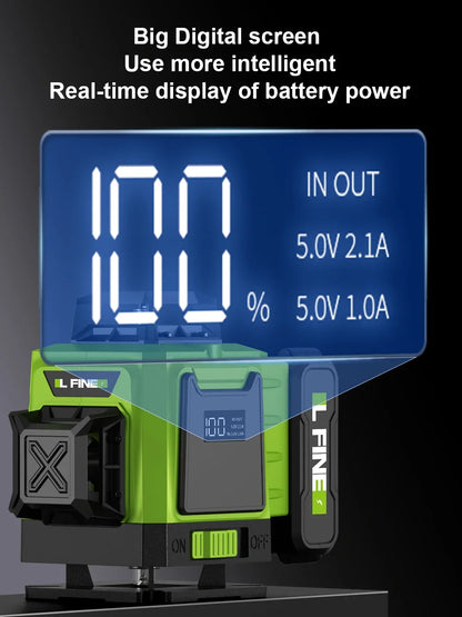 LFINE 16 Line 360 Degree Self-Leveling Laser Level - Smarsty