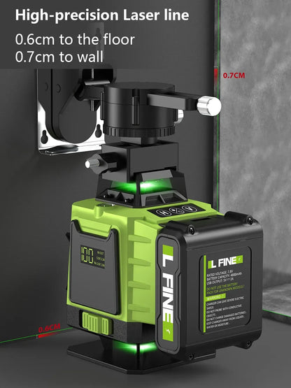LFINE 16 Line 360 Degree Self-Leveling Laser Level - Smarsty
