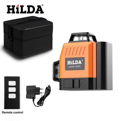 HILDA 16 Line Green Beam Laser Level with Self Leveling Feature - Smarsty