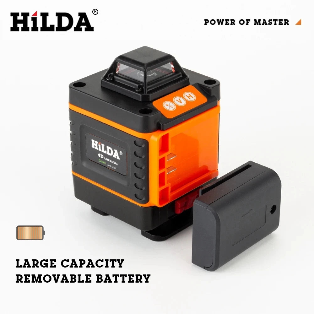 HILDA 16 Line Green Laser Level for Accurate Measurements - Smarsty