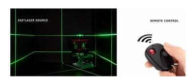 HILDA 16 Line Green Laser Level for Accurate Measurements - Smarsty