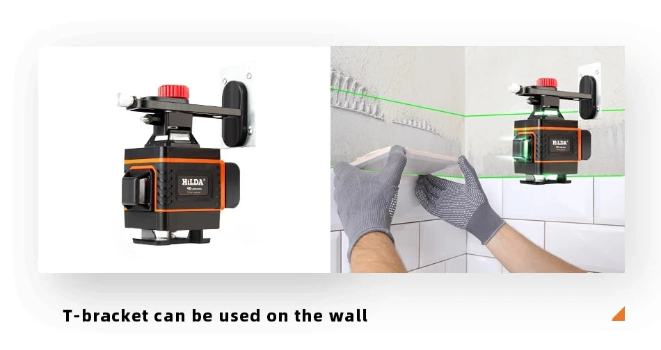 HILDA 16 Line Green Laser Level for Accurate Measurements - Smarsty