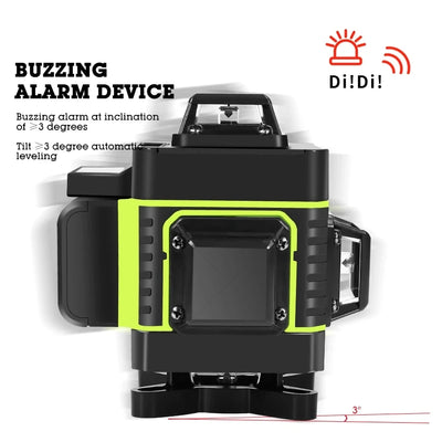 HILDA 16 Line Green Laser Level for Accurate Measurements - Smarsty
