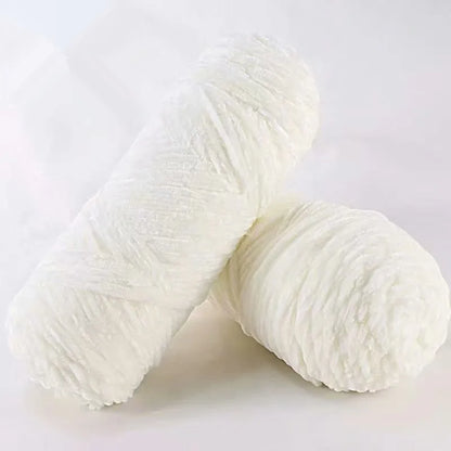 Soft Chenille Yarn for Amigurumi Projects 100% Polyester - Smarsty