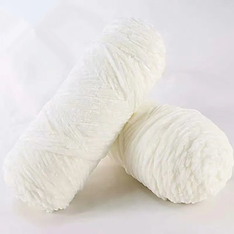 Soft Chenille Yarn for Amigurumi Projects 100% Polyester - Smarsty