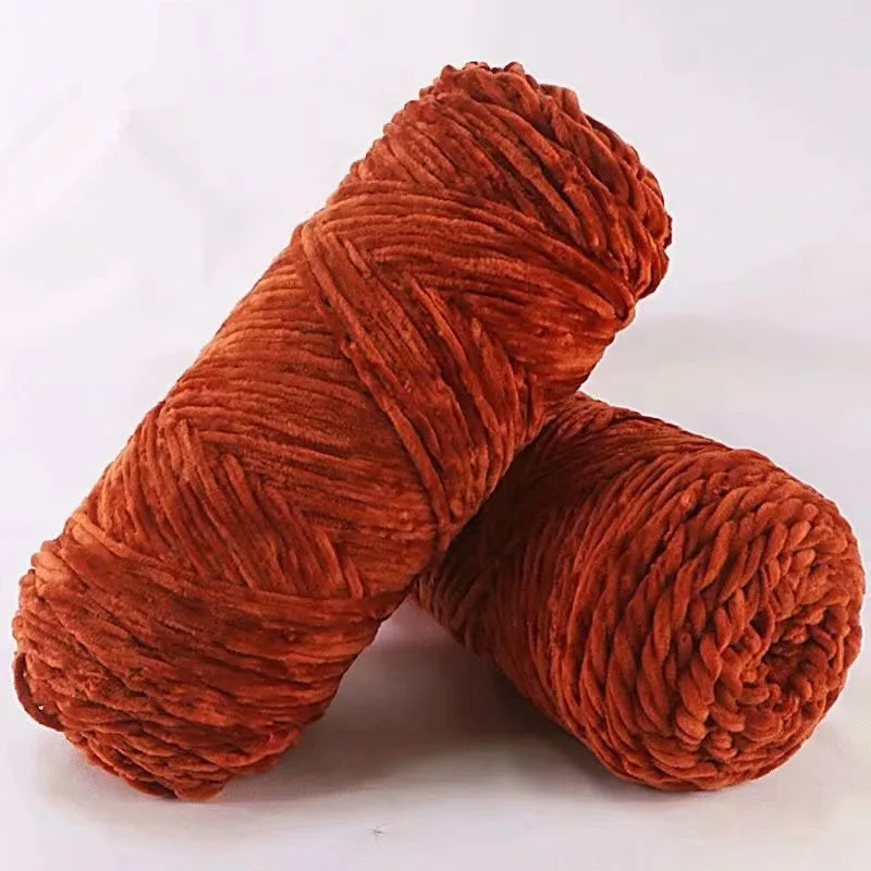 Soft Chenille Yarn for Amigurumi Projects 100% Polyester - Smarsty