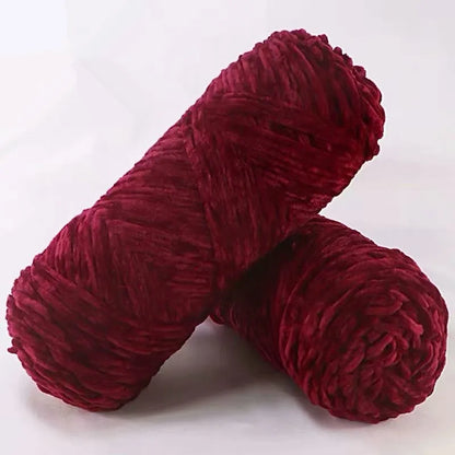 Soft Chenille Yarn for Amigurumi Projects 100% Polyester - Smarsty