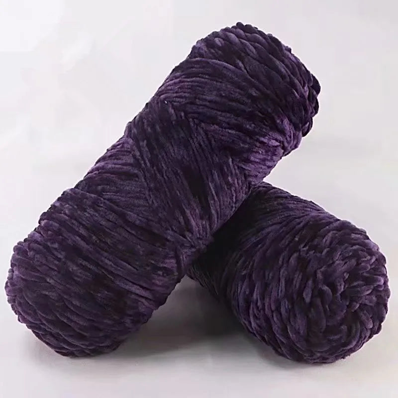 Soft Chenille Yarn for Amigurumi Projects 100% Polyester - Smarsty