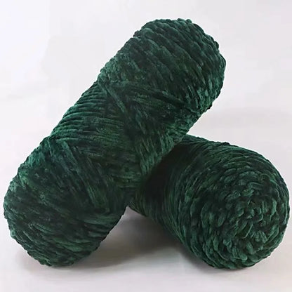 Soft Chenille Yarn for Amigurumi Projects 100% Polyester - Smarsty