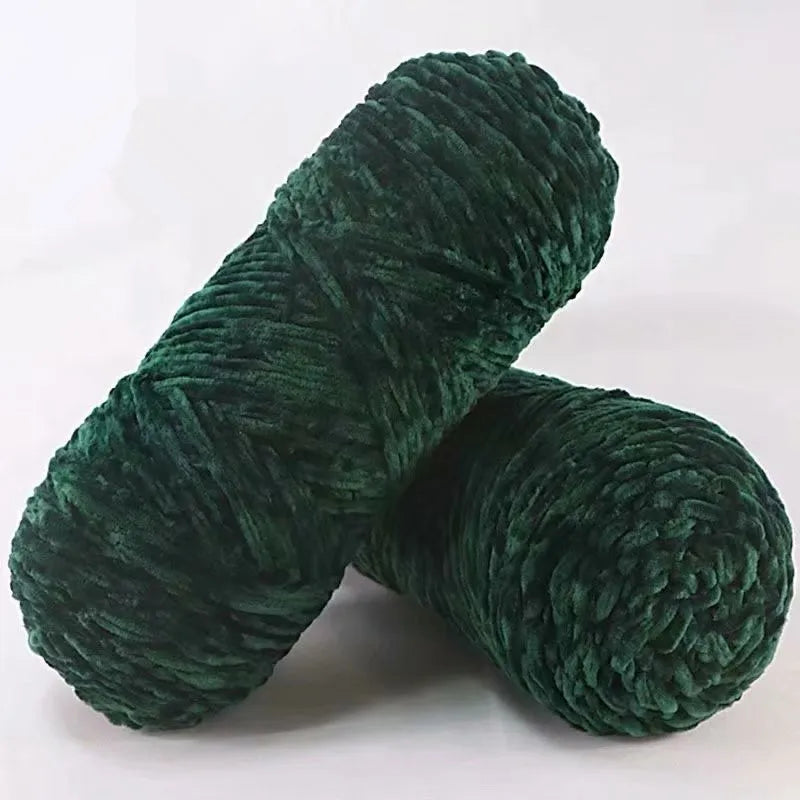 Soft Chenille Yarn for Amigurumi Projects 100% Polyester - Smarsty