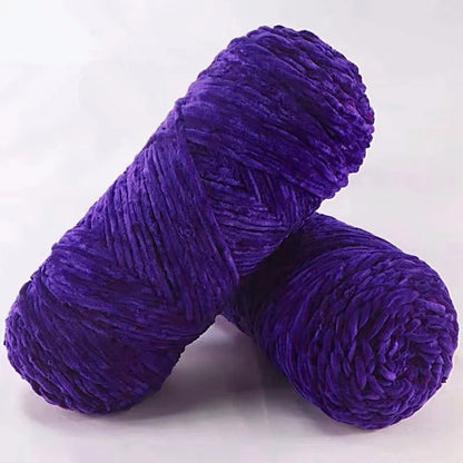 Soft Chenille Yarn for Amigurumi Projects 100% Polyester - Smarsty