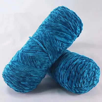 Soft Chenille Yarn for Amigurumi Projects 100% Polyester - Smarsty