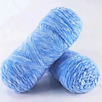Soft Chenille Yarn for Amigurumi Projects 100% Polyester - Smarsty
