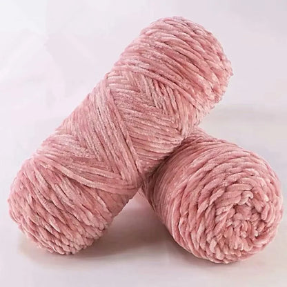 Soft Chenille Yarn for Amigurumi Projects 100% Polyester - Smarsty
