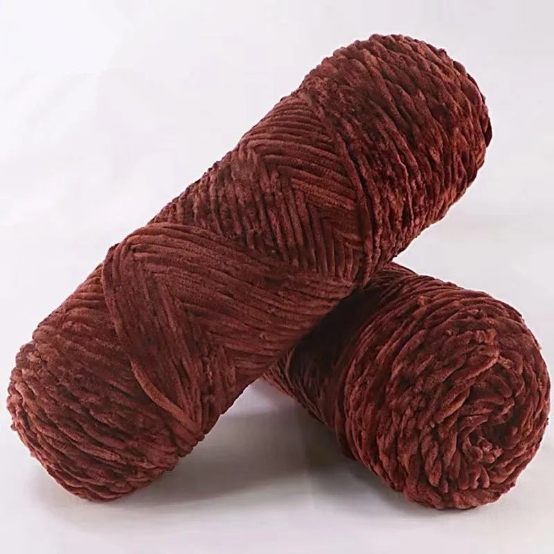 Soft Chenille Yarn for Amigurumi Projects 100% Polyester - Smarsty