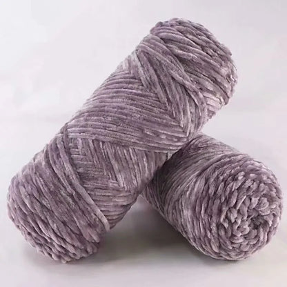 Soft Chenille Yarn for Amigurumi Projects 100% Polyester - Smarsty