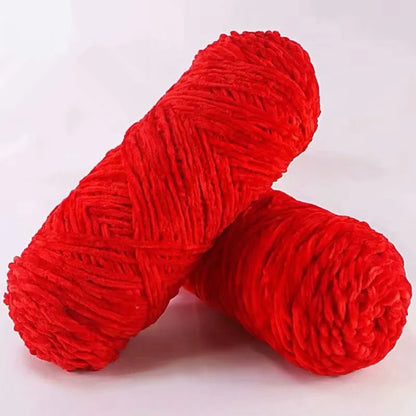 Soft Chenille Yarn for Amigurumi Projects 100% Polyester - Smarsty