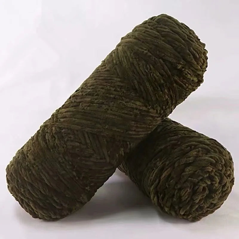 Soft Chenille Yarn for Amigurumi Projects 100% Polyester - Smarsty