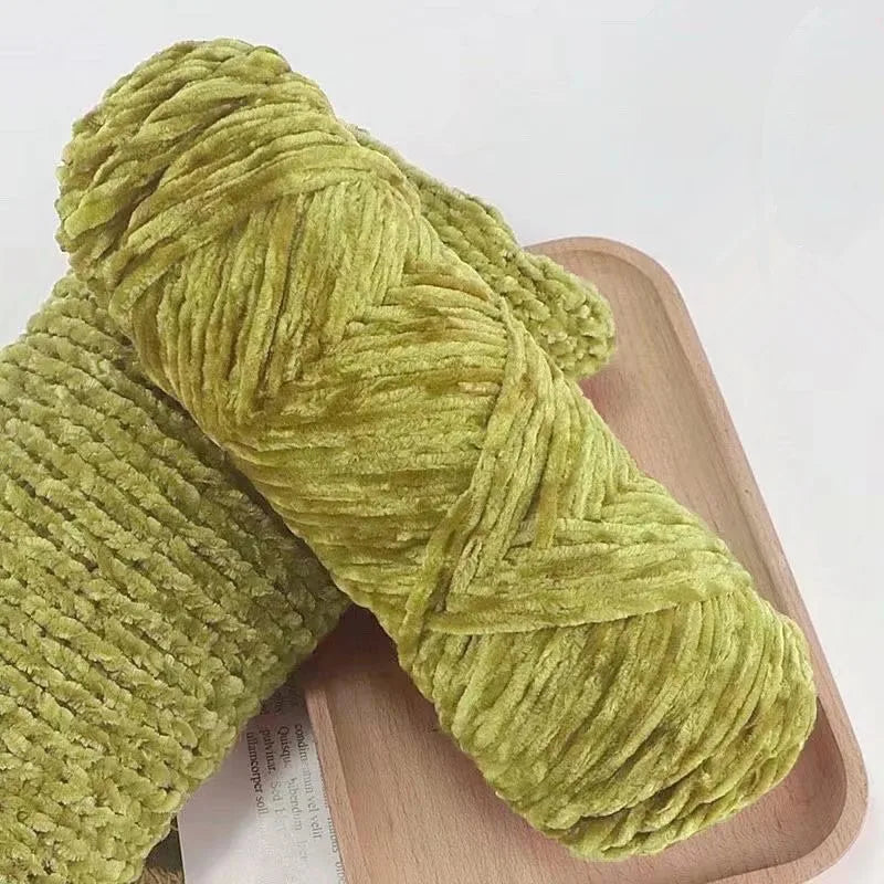 Soft Chenille Yarn for Amigurumi Projects 100% Polyester - Smarsty
