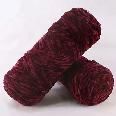 Soft Chenille Yarn for Amigurumi Projects 100% Polyester - Smarsty