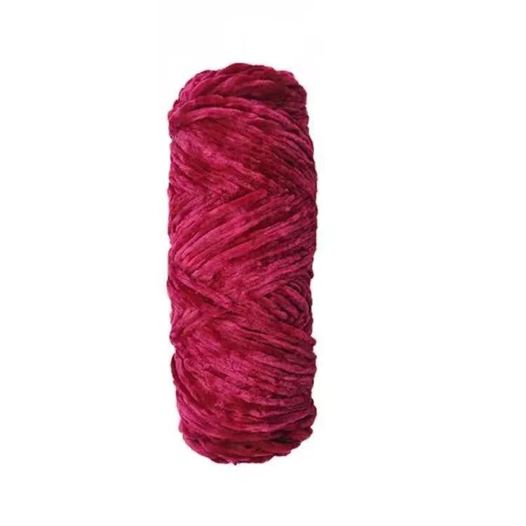 Soft Chenille Yarn for Amigurumi Projects 100% Polyester - Smarsty