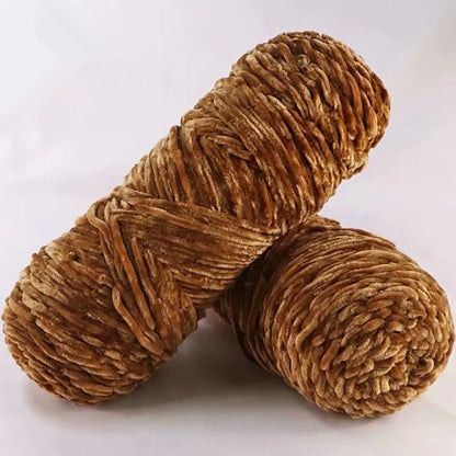 Soft Chenille Yarn for Amigurumi Projects 100% Polyester - Smarsty