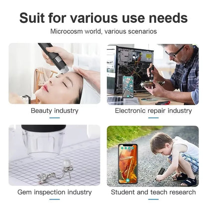 WiFi USB Digital Handheld Microscope with High Magnification - Smarsty