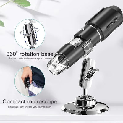 WiFi USB Digital Handheld Microscope with High Magnification - Smarsty