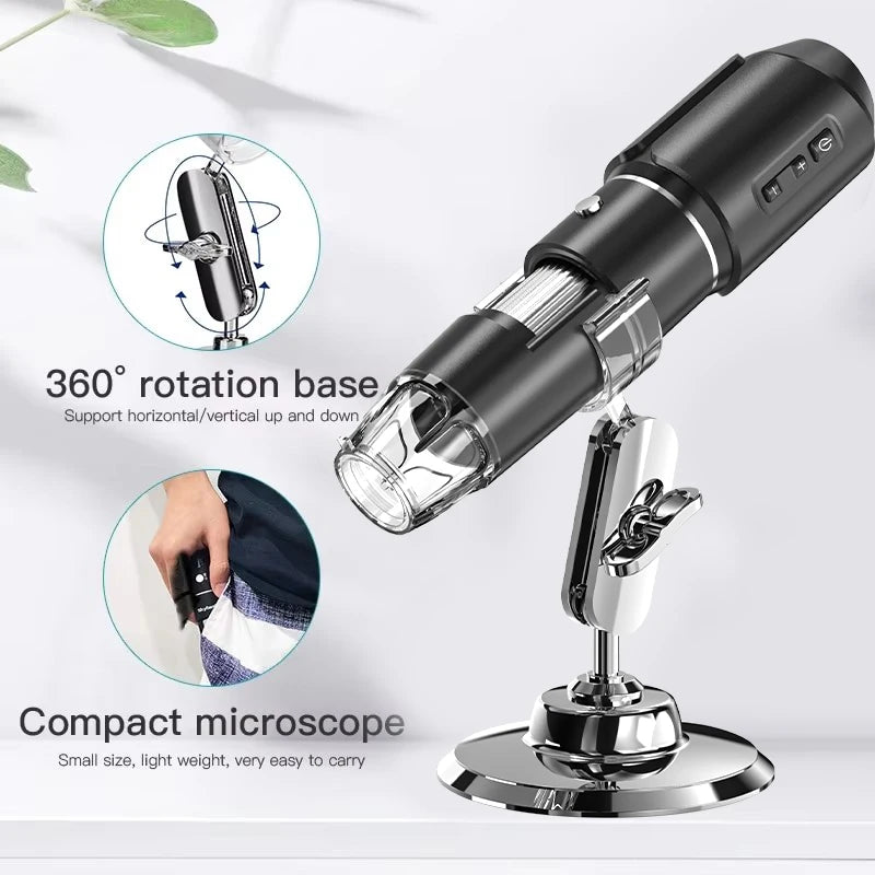 WiFi USB Digital Handheld Microscope with High Magnification - Smarsty