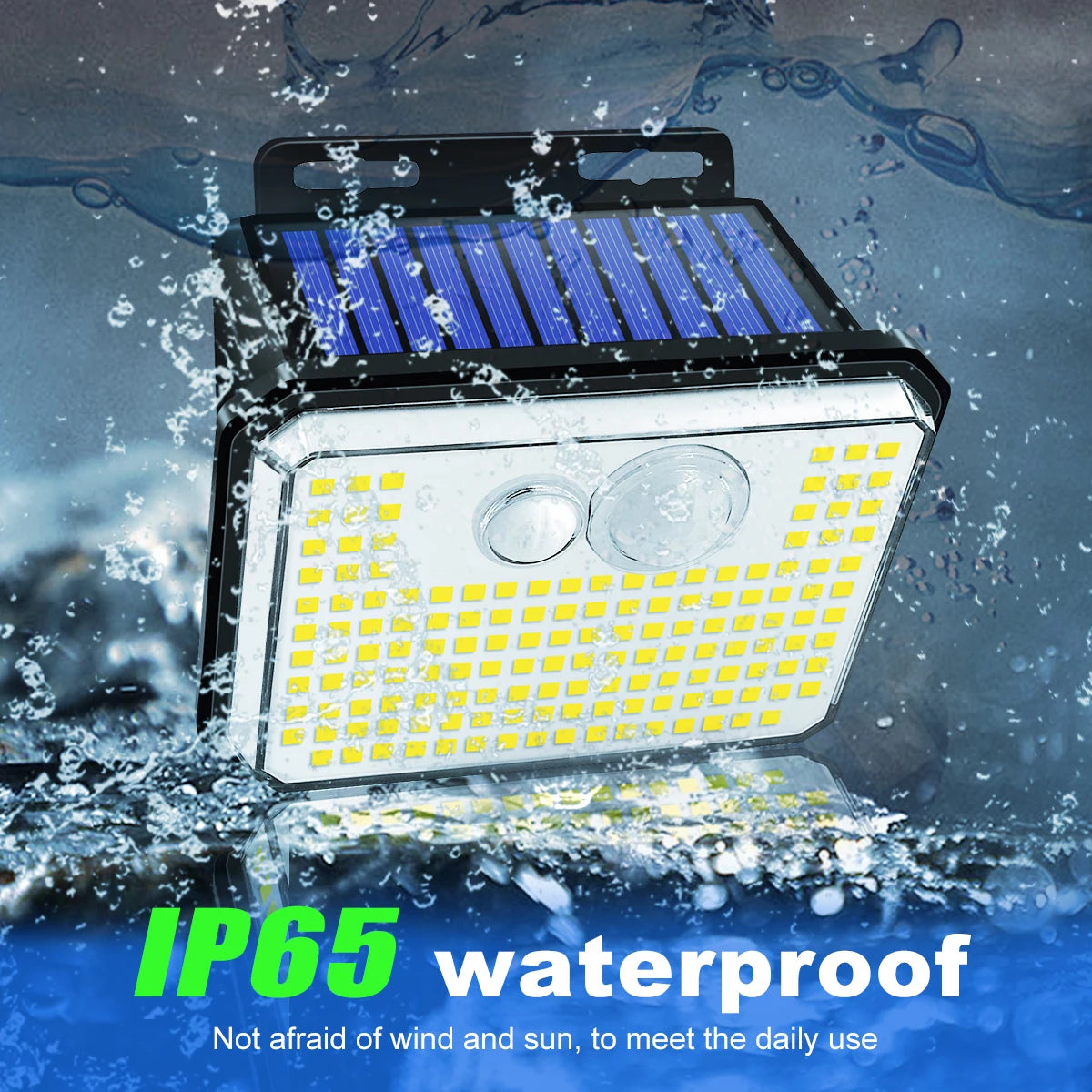 Super Bright Solar Outdoor Garden Lights with Motion Sensor - Smarsty
