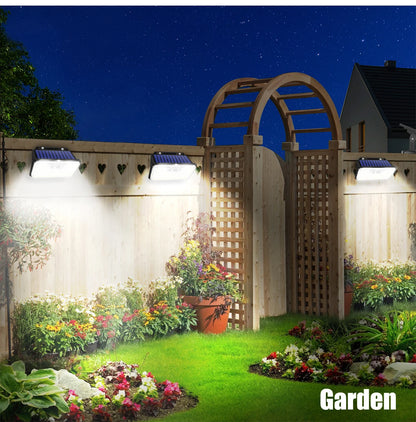 Super Bright Solar Outdoor Garden Lights with Motion Sensor - Smarsty