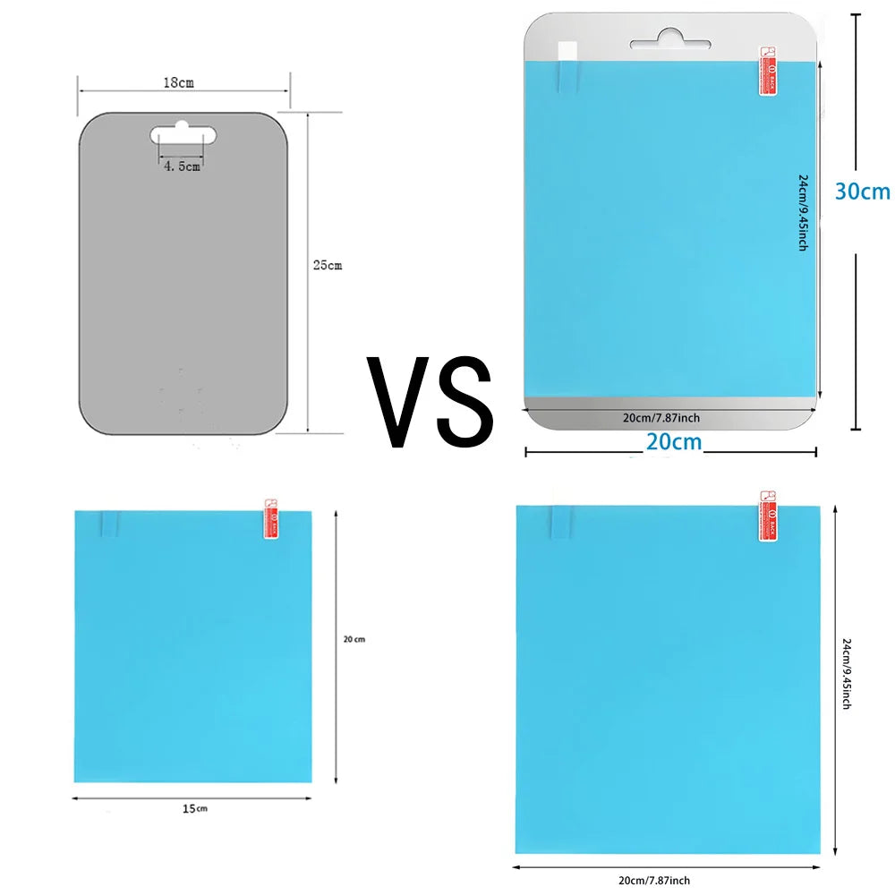 Fogless Acrylic Shower Mirror for Easy Shaving - Smarsty