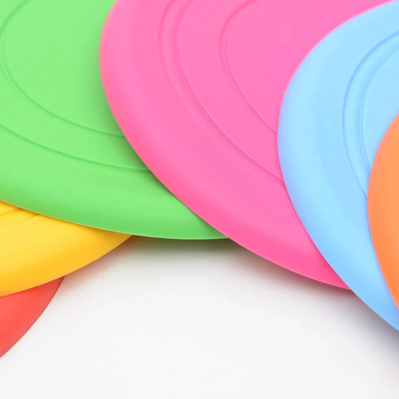 Funny Silicone Flying Saucer Dog Toy for Interactive Play - Smarsty